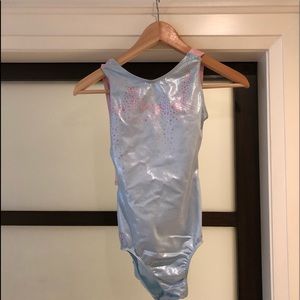 Sylvia P gymnastics training suit